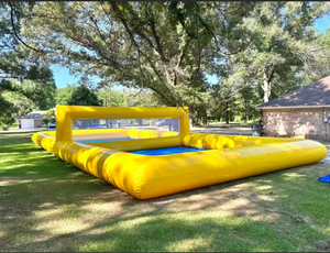 Corte da pallavolo all'aperto gonfiabile resistente per riunioni di famiglia con marchio con 3 anni di garanzia certificata - Product Image 6