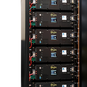 Paquete de Rack para Baterías Fuera de Red 30.72kWh 48V 100Ah, Gabinete de Baterías Cerrado de 6 Módulos con Ruedas - Product Image 3