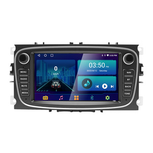 Lecteur multimédia GPS WiFi de qualité supérieure pour Ford Focus 2 2008-2011 S-Max Mondeo Galaxy C-Max autoradio Android 2 Din - Product Image 1