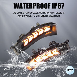 ไฟเลี้ยว LED คุณภาพสูงแบบ Sequential สำหรับรถยนต์โตโยต้า MARK X พรีอุส แคมรี่ คราวน์ วิช ไรซ์ ไซออน ไอคิว พร้อมไฟเลี้ยว - Product Image 3