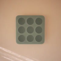 Récipient de stockage pour aliments faits maison pour bébés purées de fruits et légumes lait maternel plateau de congélation en silicone pour aliments pour bébés avec clip