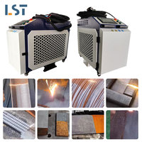 Nettoyeur Laser Portable Continu à Main, Dérusteur Laser 1500w 2000w 3000w, Machine de Nettoyage Laser pour Élimination de la Rouille en Surface