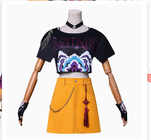 Costume de cosplay de <span class=keywords><strong>groupe</strong></span> de filles K-POP Witch Hunter, costume de cosplay de Rumi Mila Zoi - Product Image 6