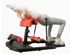 Banco Ajustable, Dispositivo Auxiliar <span class=keywords><strong>para</strong></span> Sentadillas, Máquina Plegable de Metal <span class=keywords><strong>para</strong></span> Entrenamiento de Cadera, <span class=keywords><strong>Abdomen</strong></span> y Piernas, <span class=keywords><strong>para</strong></span> Uso en Interiores - Product Image 5