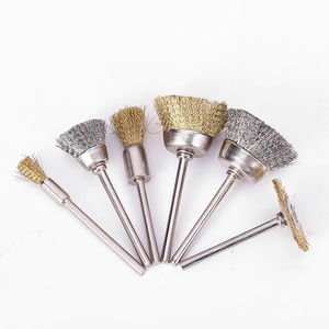 Brosse rotative en acier personnalisable Brosses métalliques pour accessoires <span class=keywords><strong>Dremel</strong></span> Mini perceuse meuleuse de <span class=keywords><strong>polissage</strong></span> Accessoires pour outils rotatifs - Product Image 4