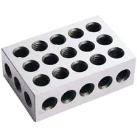 Blocs de jauge à blocs parallèles en acier CNC impérial et métrique avec trous Accessoires de machines-outils pour mesurer pour tester