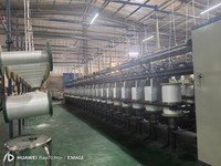 Petite machine à torsion de fil lourd à grande vitesse 25 broches pour textile PP Nylon HDPE plastique fil d'enroulement de filament Twister