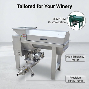 HN QDMECH Distemperatrice e Sbucciatrice Automatica Professionale per Vigneti e Cantine, Macchina Commerciale per <span class=keywords><strong>la</strong></span> Frantumazione delle Uve - Product Image 6