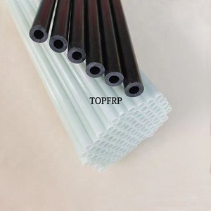 Tube rond en fibre de verre haute résistance et durable avec capuchon – Offre spéciale - Product Image 2