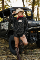 Hauts tricotés décontractés à capuche double couche en jersey brodés avec badge, styles à manches longues et sans manches pour le printemps, l'automne et l'hiver