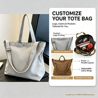 Sac fourre-tout de voyage pour femmes en gros, sac à main pour femmes, sac fourre-tout en toile personnalisé, directement de l'usine