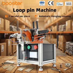 Machine automatique de bouclage de cartes de prix, bouclage en 1 seconde par pièce, conception industrielle en aluminium durable - Product Image 1