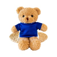 Ours en peluche personnalisé par sublimation en gros avec T-shirt – Créez votre LOGO – Jouet en peluche mignon et doux