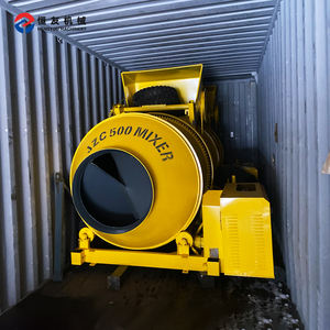 セメントミキサー700L 500lディーゼルコンクリートミキサー小型自己積載コンクリートミキサー - Product Image 2