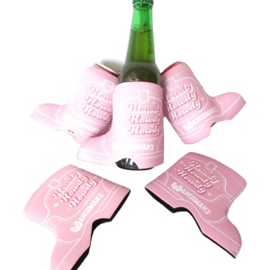 Manchons de boisson isolants en néoprène pour enterrement de vie de jeune fille, motif Cowgirl Disco, cadeau pour la mariée - Product Image 5