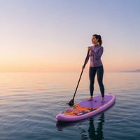 Planche de paddle gonflable Widen PVC Drop Stitch SUP avec aileron unique, grande flottabilité, pour sports nautiques en extérieur
