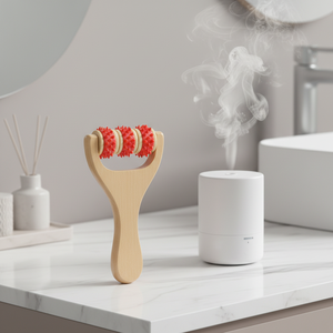 Ensemble de brosses de bain en bois entièrement naturelles pour hommes et femmes, pour le soulagement musculaire du corps entier, éponges et gommages en bois pour le spa - Product Image 3