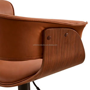 Nuovo Design Personalizzato di Sedie da Bar Moderne in Stile Europeo e Nordico, con Gambe in Metallo e Seduta Girevole, per Casa, Ufficio e Hotel - Product Image 4