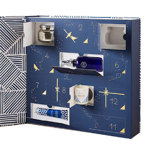 Produits à prix réduit, <span class=keywords><strong>calendrier</strong></span> de l'avent de Noël personnalisé de haute qualité, coffret cadeau cosmétique pour les soins de la peau - Product Image 2