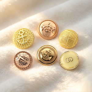 Boutons à tige métalliques personnalisés, plaqués or antique, ronds et carrés, boutons décoratifs à pression pour accessoires vestimentaires - Product Image 5