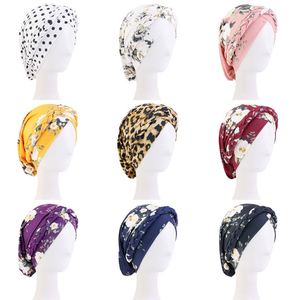 Nouveau Design Impression Mère Cadeau Chaud Usage Quotidien Twist Femmes Turbans Avec Tresse - Product Image 6