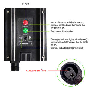 Guirlande lumineuse <span class=keywords><strong>solaire</strong></span> à 350 LED, effet cascade d'<span class=keywords><strong>étoile</strong></span>s, effet pluie de météores, pour jardin, maison, fête, promotion de vacances, vente - Product Image 5