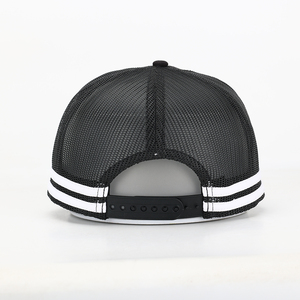 Oem truckers 5-panel Baseball Cap 100% cotton cotton vải thêu logo cấu trúc lưới sự hài lòng cao thêu - Product Image 5