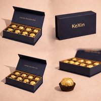 Boîte d'emballage alimentaire Kexin personnalisée en papier de qualité supérieure, plusieurs tailles, pour chocolats, fraises, macarons, bonbons, avec séparateur