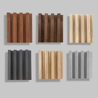 Panneaux muraux 3D WPC modernes, imperméables, ignifuges, résistants à l'humidité, garantie 5 ans pour la décoration de chambre