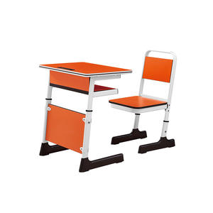 Bureau d'école unique de bonne qualité à prix abordable et chaises ensembles de table et de chaises d'étudiant bureau simple pour enfant avec tiroir pour livres - Product Image 3