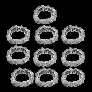 Housse de <span class=keywords><strong>volant</strong></span> de voiture <span class=keywords><strong>jetable</strong></span> en <span class=keywords><strong>plastique</strong></span> élastique, protège-poignée de traction, housse de protection pour voiture (blanc) - Product Image 4