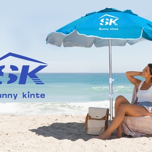 Selling Well Promotional Umbrella Big Size Beach-Umbrella Wind Resistant Heavy Duty Manual Open Business Sun Umbrella Beach - Product Image 2