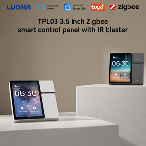 Pannello di Controllo Intelligente TPL03 con Blaster IR, Videocitofono con Sblocco Visivo e Serratura Remota, Display IPS da 3,5 Pollici ad Alta Risoluzione - Product Image 1