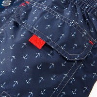 Shorts de plage en maille de nylon personnalisés Shorts de planche de sublimation réfléchissants d'été d'usine de la Chine