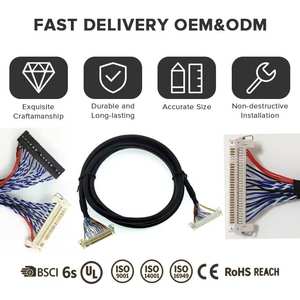 Ul 2725 en Ul 2651 platte medische bedrading met meerdere aders en klikverbinding voor ECG-holter en patiëntmonitorapparatuur - Product Image 4