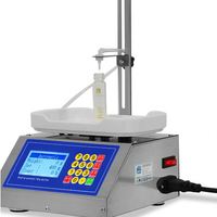 Machine de remplissage quantitative à pompe péristaltique pour liquides, sauces, huiles, boissons, avec contrôle numérique automatique