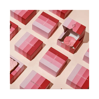 Biodégradable Pliant Plat Carton Emballage Alimentaire Papier Mini Cookie Dessert Gâteau Boîte Avec Diviseurs