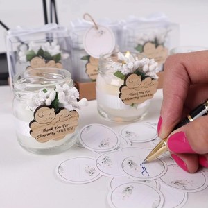 <span class=keywords><strong>Velas</strong></span> Aromáticas <span class=keywords><strong>Decorativas</strong></span> en Frascos de Vidrio <span class=keywords><strong>para</strong></span> Ambiente Festivo, Recuerdos, Regalos <span class=keywords><strong>para</strong></span> Bodas, Fiestas y Cumpleaños - Product Image 4