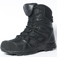 Bottes tactiques légères et respirantes pour hommes, idéales pour le travail, la moto, la randonnée en plein air, la chasse, le camping et l'entraînement