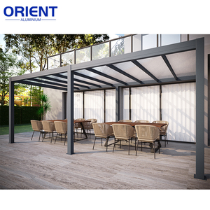 <span class=keywords><strong>Pergola</strong></span> bioclimatique en aluminium élégante <span class=keywords><strong>avec</strong></span> lames motorisées pour une vie de plein air luxueuse - Product Image 2