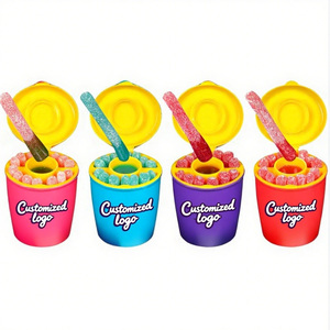 Gomitas Dulces y Masticables al por Mayor, Palitos <span class=keywords><strong>de</strong></span> Gomita con Sabor Ácido y Líquido, Gomitas con Mermelada y Jalea - Product Image 1
