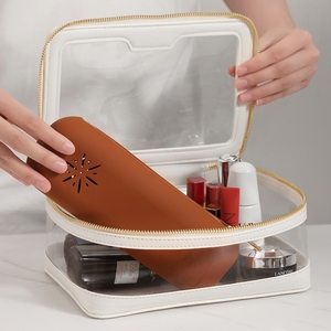 Organisateur de maquillage de voyage imprimé personnalisé, petit sac à pinceaux en silicone, sacs de maquillage personnalisés en gros - Product Image 4