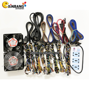 Cá bắt trò chơi Arcade <span class=keywords><strong>6</strong></span> người chơi/8 người chơi/10 người chơi trò chơi câu cá tự làm Bộ dụng cụ cáp cho thiết bị giải trí - Product Image 4