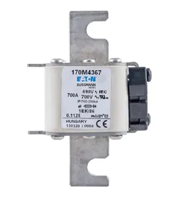 BUSSMANN DIN dual indicator HRC Fuse Link 25NHG000B-690 232-1BD30