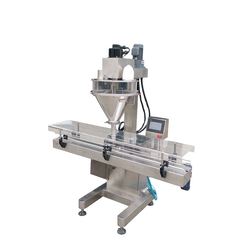 Банка для кофейного порошка, Полуавтоматическая упаковочная машина с ручным наполнением