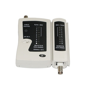 Testeur de câbles pour câbles téléphoniques/réseau RJ 11 RJ 45 et câbles coaxiaux RG59/RG6 CCTV pour l'installation de câbles LAN et de caméras - Product Image 3
