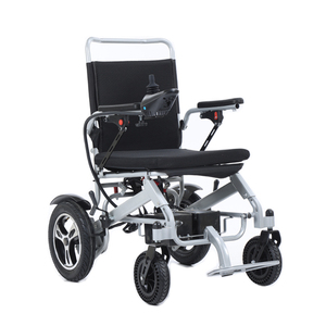 Điều khiển từ xa có thể gập lại động cơ xe lăn cho người tàn tật Carbon thép điện xe lăn - Product Image 2