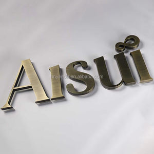 Logo LED rétroéclairé en acrylique en acier inoxydable personnalisé avec lettres LED 3D pour une utilisation dans les salons <span class=keywords><strong>de</strong></span> beauté, les centres commerciaux et les entreprises - Product Image 3