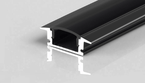 17*7mm vuông lõm gắn LED Nhôm hồ sơ Đèn tường Anodized bề mặt cạnh chi tiết 2700K mềm ấm trắng 5 năm - Product Image 2