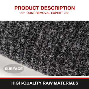 <span class=keywords><strong>Tapis</strong></span> à double côtes perforé à l'aiguille en polyester <span class=keywords><strong>personnalisable</strong></span> <span class=keywords><strong>Tapis</strong></span> de porte d'entrée extérieur - Product Image 3